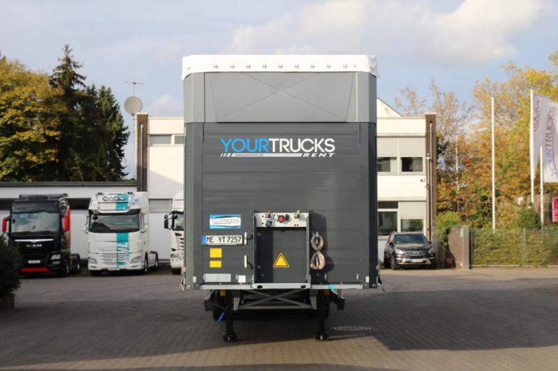 Semi-remorque Schmitz Cargobull Mega Plane  Hubdach   Edscha   Liftachse  Mega