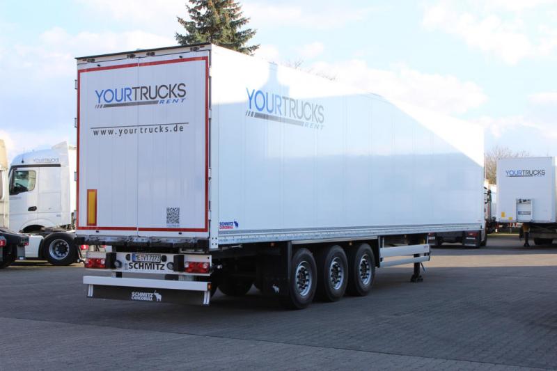Semi-remorque Schmitz Cargobull Koffer 2,7h  Doppelstock  Liftachse  Miete-Rent