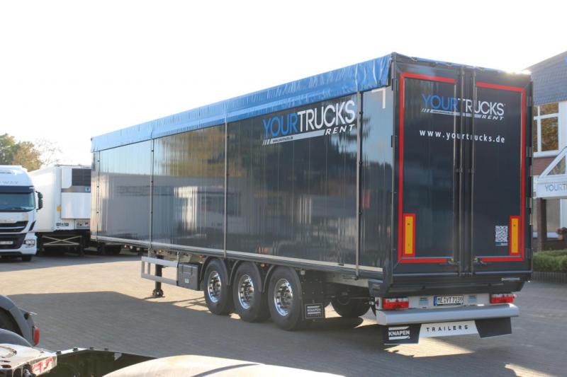 Semi-remorque Knapen   Walkingfloor Cargofloor 92m³ 10mmMiete Rent
