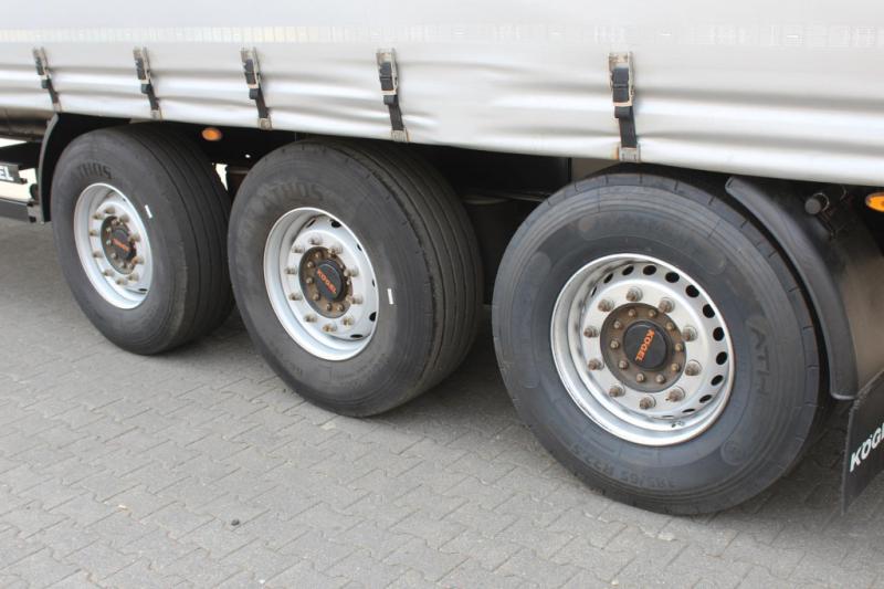 Semi-remorque Kögel   Standard Plane Liftachse Edscha Miete-Rent