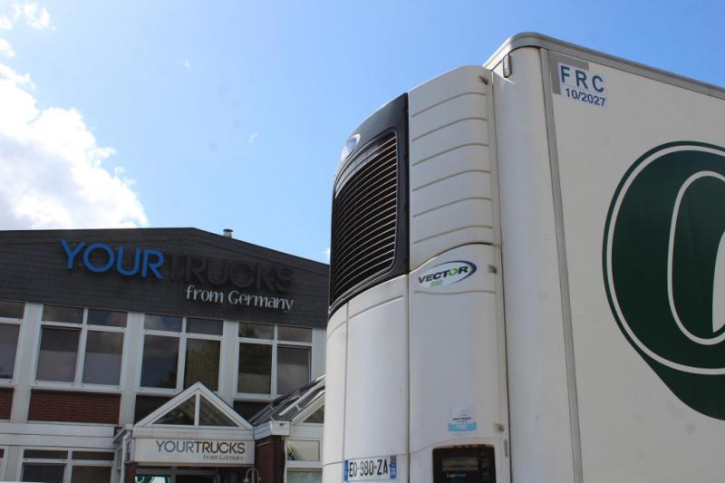 Semi-remorque Chereau   Carrier Vector 1550  Fleischer Meat Viande