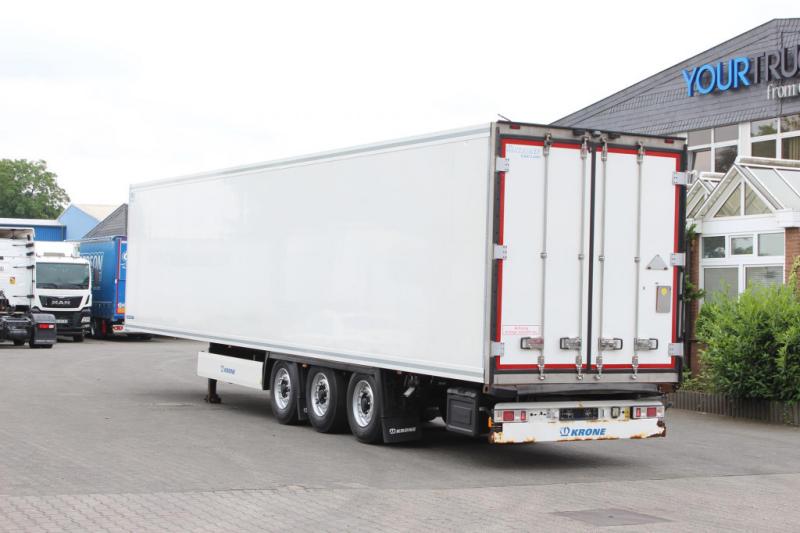 Semi-remorque Krone   CV 1950 MT Bi-Temp Doppelstock Blumen Aluboden