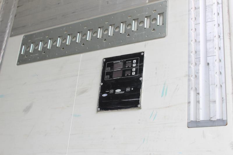 Semi-remorque Krone   CV 1950 MT Bi-Temp Doppelstock Blumen Aluboden