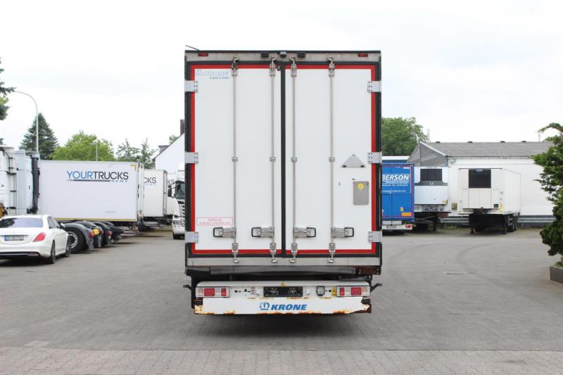 Semi-remorque Krone   CV 1950 MT Bi-Temp Doppelstock Blumen Aluboden