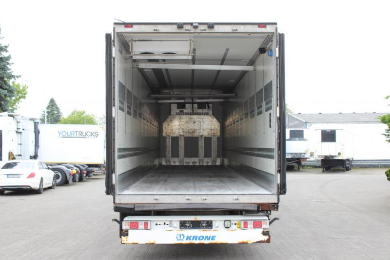 Semi-remorque Krone   CV 1950 MT Bi-Temp Doppelstock Blumen Aluboden