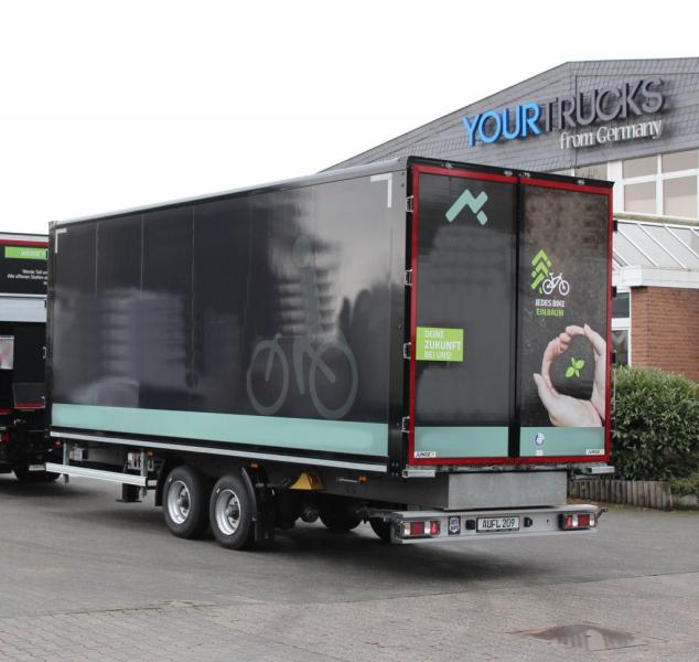 Remolque nc   Junge 2-Achser BPW Durchladen Doppelstock TOP