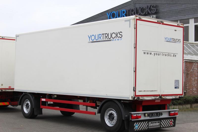 Aanhanger nc   Geidobler koffer 2-Achser JOST