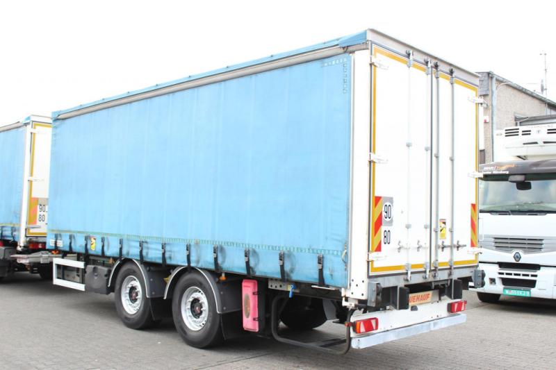 Remorque Fruehauf   Fruehauf 2-Achser SAF Edscha Alu Bordwände