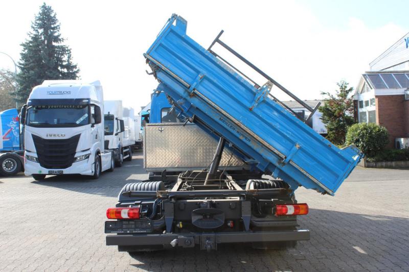 LKW Mercedes Atego  921  Seitenkipper 3-Sitzer AHK ACC