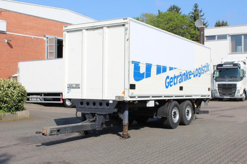 Przyczepa Boro   Böse Tandem 2-Achser Schwenkwände LBW 2,500 Kg