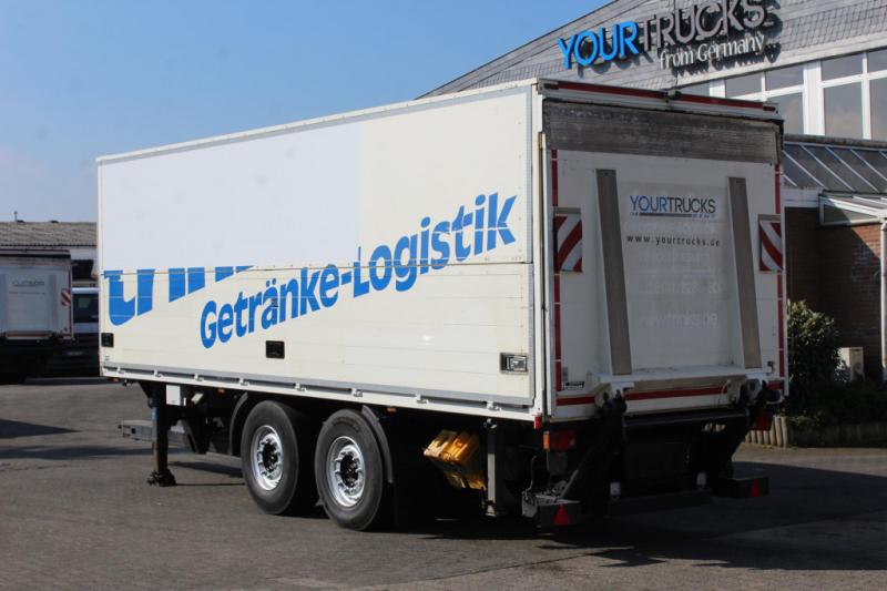 Przyczepa Boro   Böse Tandem 2-Achser Schwenkwände LBW 2,500 Kg