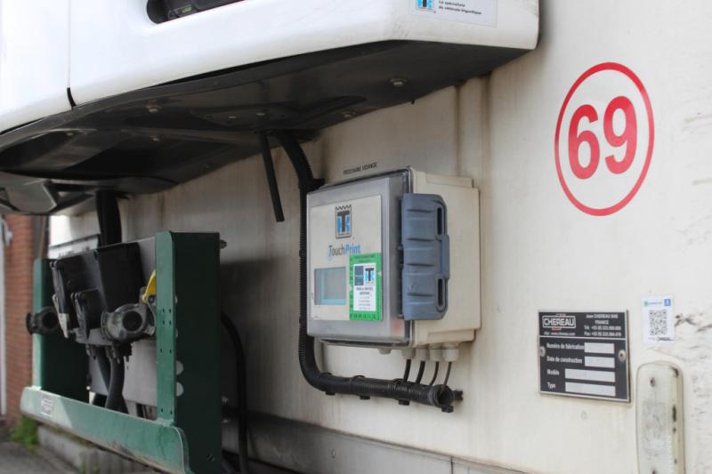 Semi-remorque Chereau   Thermo King SLXi 200  Aluboden  Palletebox