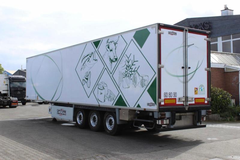 Semi-remorque Chereau   Carrier Vector 1550 FRC Strom TW SAF Palletbox