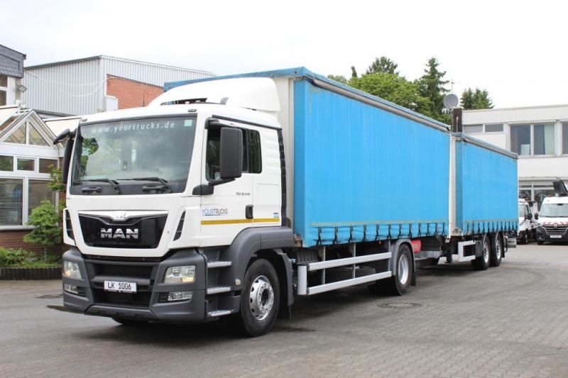 MAN TGS TGS 18.440 Plane Zug Schlafplatz AHK Retarder