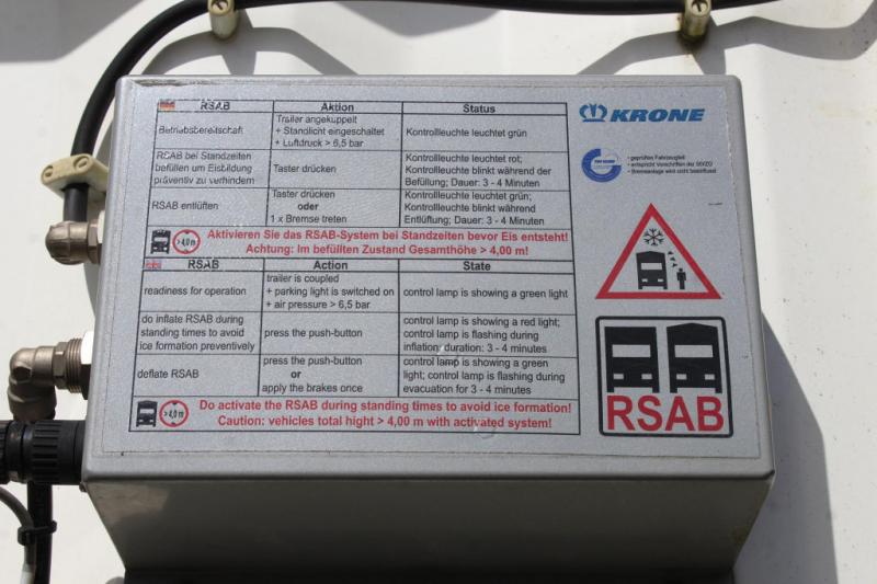 Semirremolque Krone   Standard Plane Joloda Liftachse Edscha  Code XL