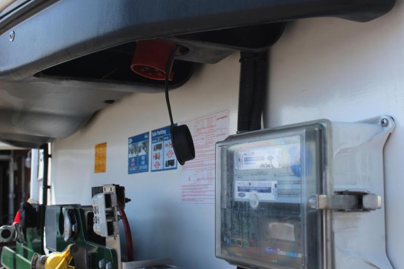 Semi-remorque Lamberet   CV 1550   Aluboden   Trennwand  LBW   FRC28