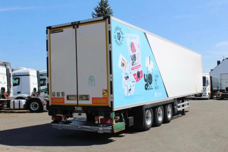 Semi-remorque Lamberet   CV 1550   Aluboden   Trennwand  LBW   FRC28