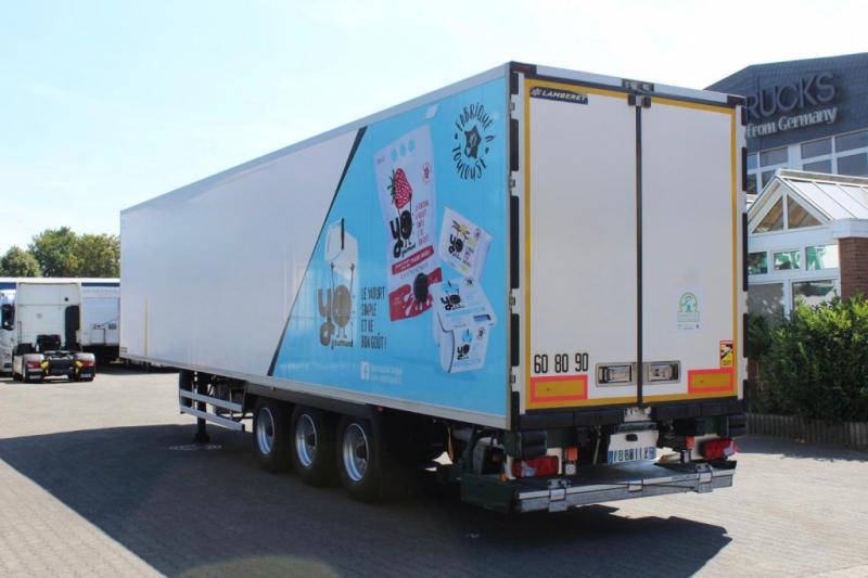 Semi-remorque Lamberet   CV 1550   Aluboden   Trennwand  LBW   FRC28