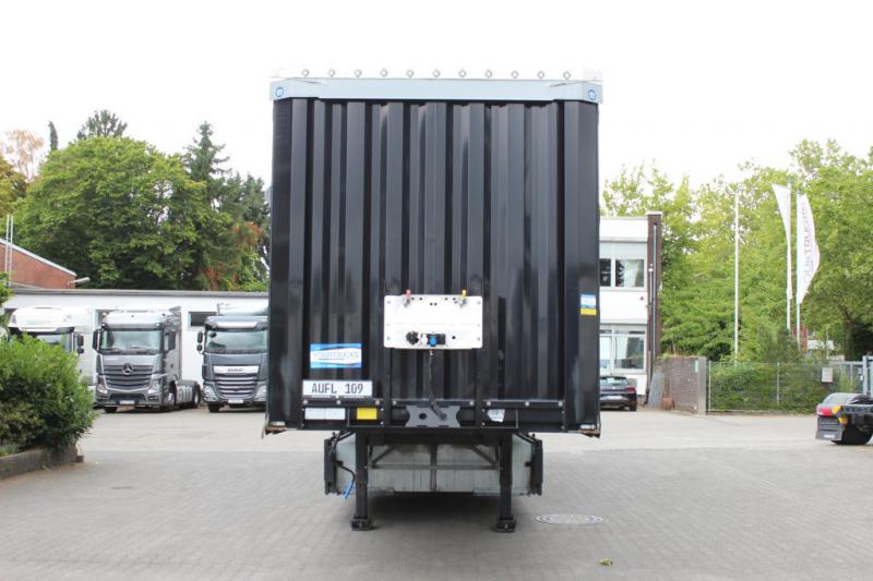 Semi-remorque Krone   Plane Edscha Liftachse Pal.-Kasten