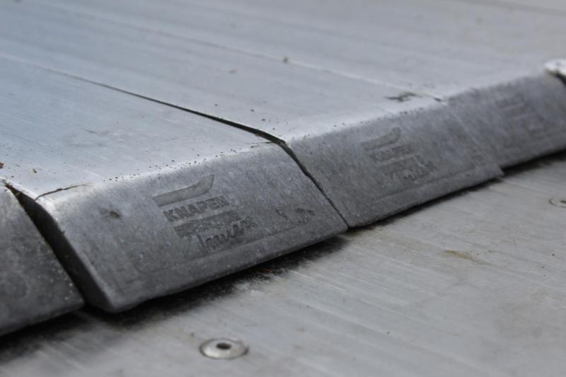 Semi-remorque Knapen   Walkingfloor Cargofloor 92m³ 10mm Alufelgen