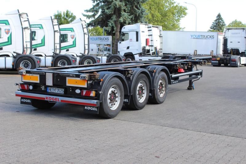 Semi-remorque Kögel   Multi Container Chassis Port 45 Triplex