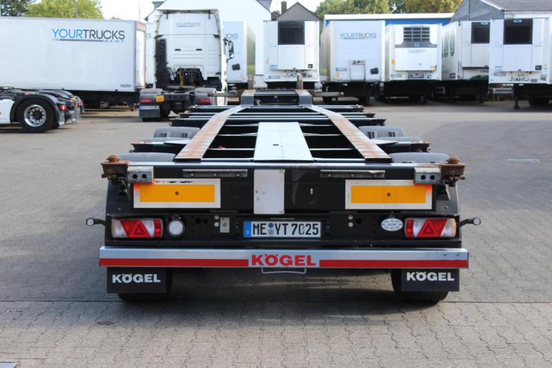 Semi-remorque Kögel   Multi Container Chassis Port 45 Triplex