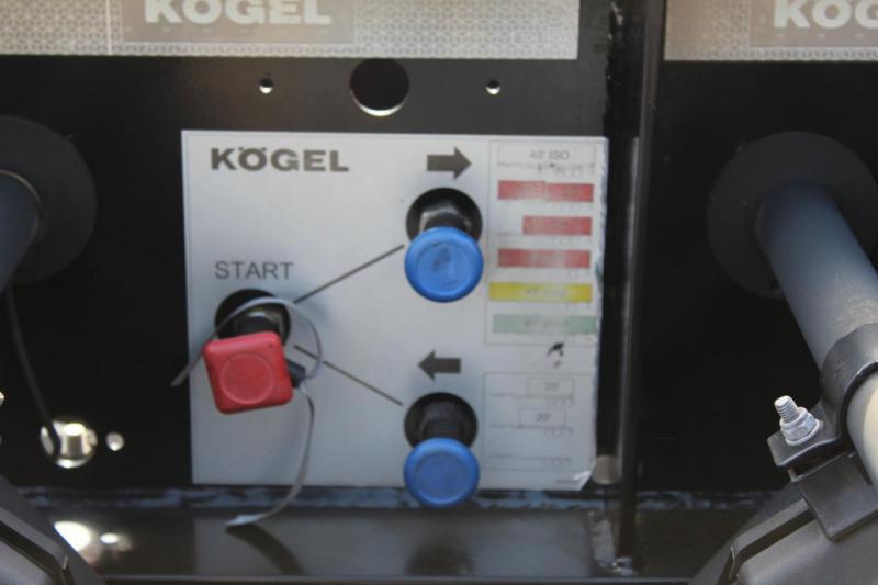 Semi-remorque Kögel   Multi Container Chassis Port 45 Triplex