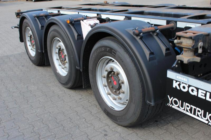 Semi-remorque Kögel   Multi Container Chassis Port 45 Triplex SAF