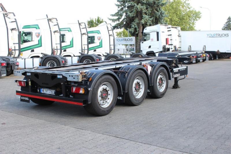 Semi-remorque Kögel   Multi Container Chassis Port 45 Triplex SAF
