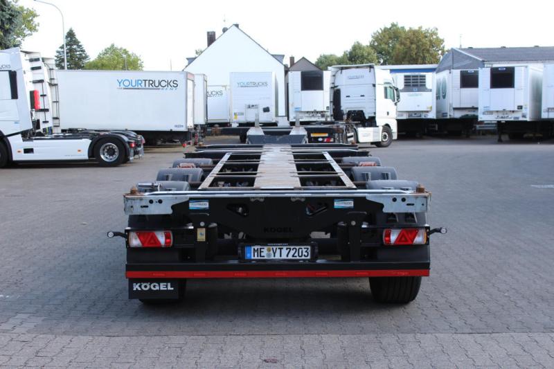 Semi-remorque Kögel   Multi Container Chassis Port 45 Triplex SAF