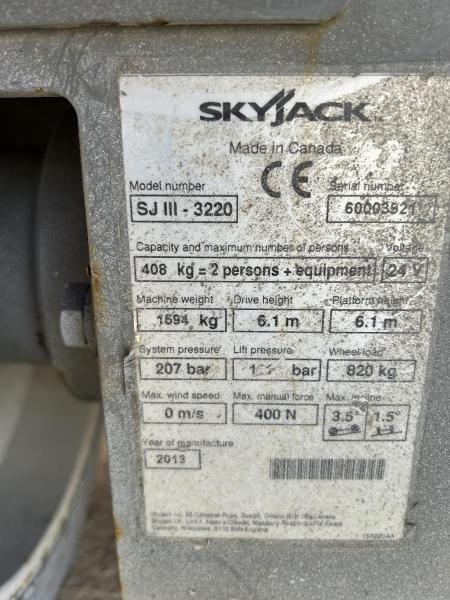 Plataforma Skyjack SJ III 3220