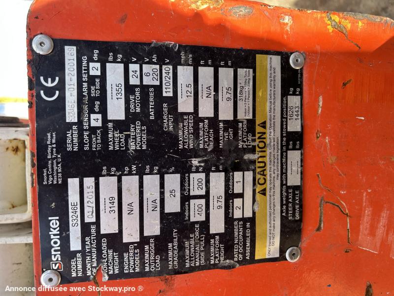 Photo Snorkel S3246 batteries neuves  image 6/7
