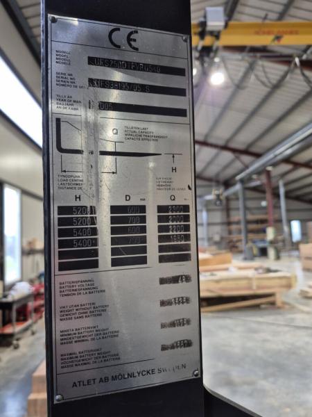 multi directional forklift Atlet UFS2500