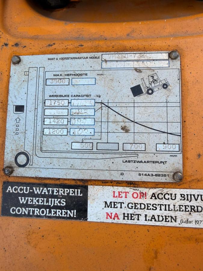 Gabelstapler  TCM FTB18-4