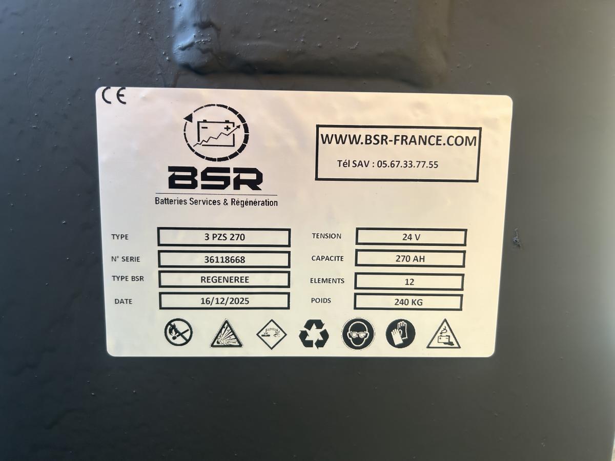 Nacelle Manitou 105VJR2 batterie régénérée