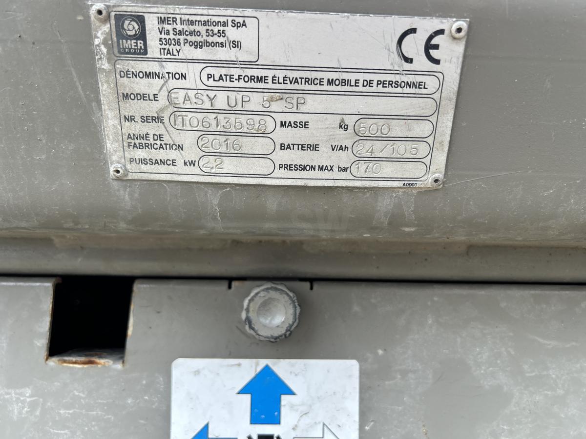 Nacelle Iteco EASY 5 SP batteries neuves