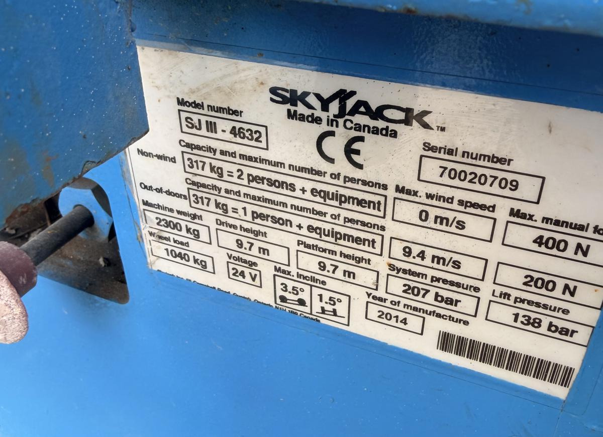 Nacelle Skyjack SJ 4632