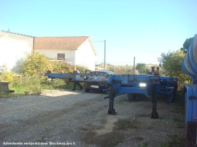 Photo Trouillet PORTE CONTAINER 40 PIEDS TROUILLET 38T CHARIOT 3 ESSIEUX ESSIEUX ROR SUSPENSIONS AIR ABS  image 7/7