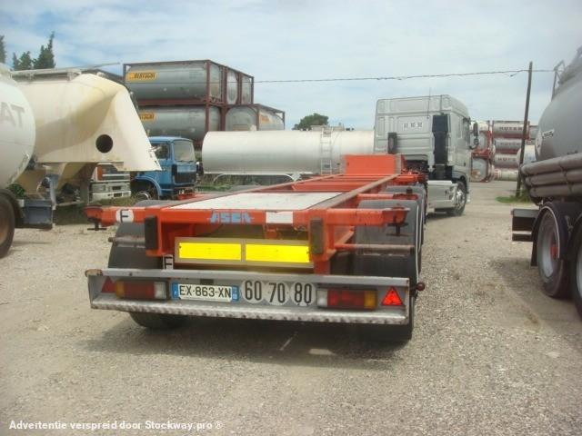 Photo Asca PORTE CONTAINER SURBAISSEE 20-30 PIEDS ADR3 ESSIEUX SMB SUSPENSIONS AIR  image 2/9