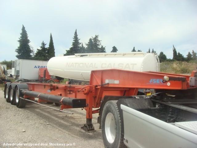 Photo Asca PORTE CONTAINER SURBAISSEE 20-30 PIEDS ADR3 ESSIEUX SMB SUSPENSIONS AIR  image 6/9