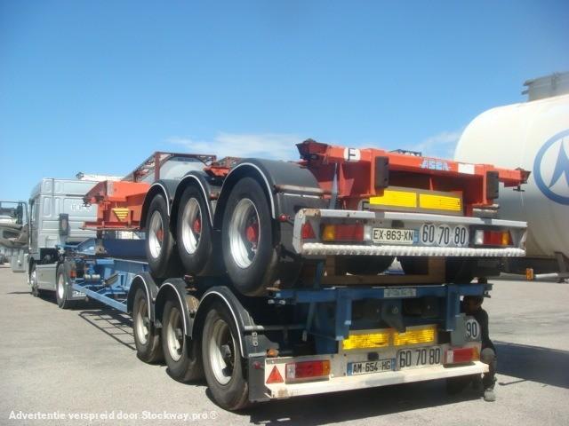 Photo Asca PORTE CONTAINER SURBAISSEE 20-30 PIEDS ADR3 ESSIEUX SMB SUSPENSIONS AIR  image 8/9