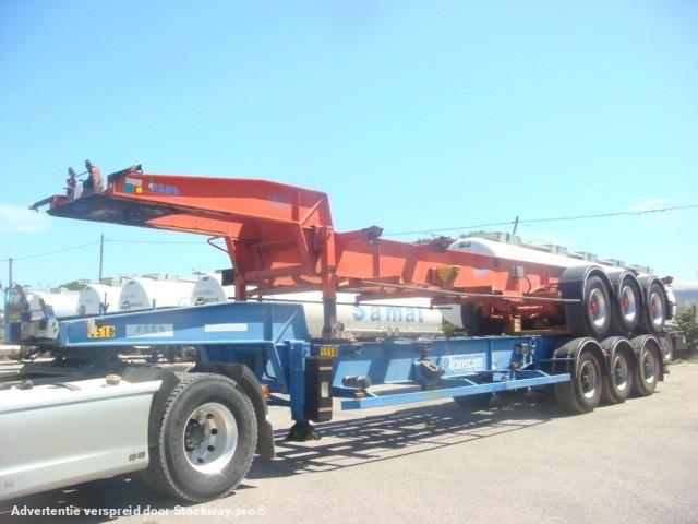 Photo Asca PORTE CONTAINER SURBAISSEE 20-30 PIEDS ADR3 ESSIEUX SMB SUSPENSIONS AIR  image 9/9