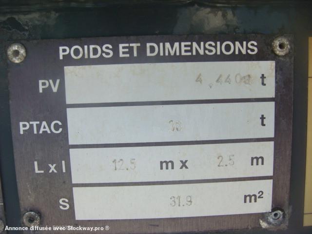 Photo Fruehauf PORTE CONTAINER 40 PIEDS 38T 2008  image 9/11