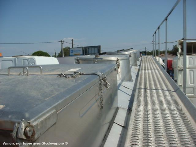 Photo Magyar CITERNE INOX CHIMIQUE MONOCUVE CALORIFUGEE COMPRESSIBLE 32500 L 2001  image 12/15