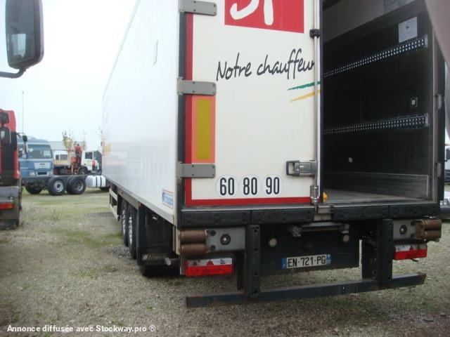 Photo Lecitrailer SREM FRIGO LECITRAILER 38T 2017  image 1/15