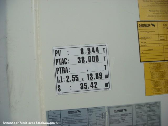 Photo Schmitz Cargobull SREM SCHMITZ FOURGON 38 T 2021  image 8/12