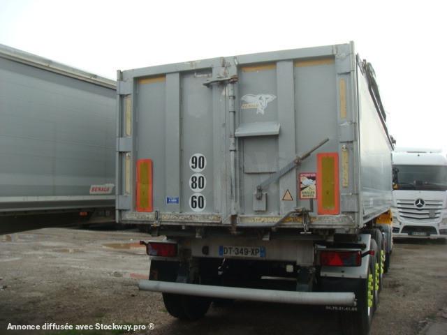 Photo Benalu SEMI REMORQUE BENALU 38T 3 ESSIEUX 2015  image 2/15