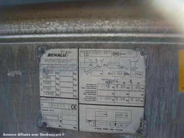 Photo Benalu BENNE CEREALIERE 40M3 2013  image 10/23