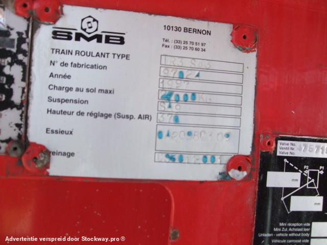 Photo Robine CITERNE GAZ  3 ESSIEUX SMB 49000 L MONOCUVE SUSPENSIONS AIR FREINS TAMBOURS  image 11/16