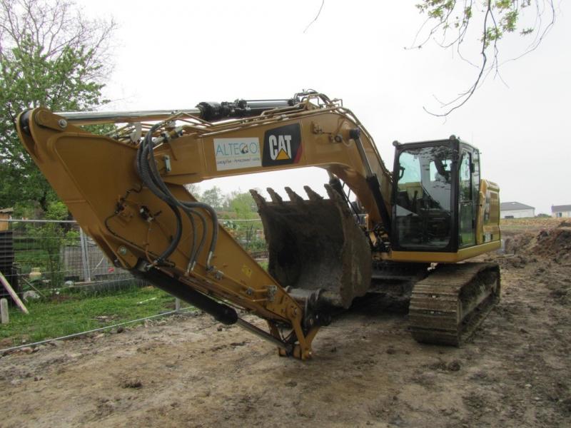 graafmachine Caterpillar 323